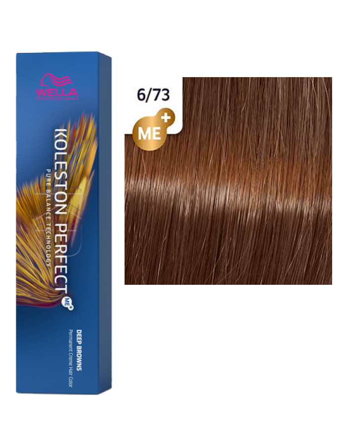 WELLA KOLESTON PERFECT ME+ თმის საღებავი 6-73